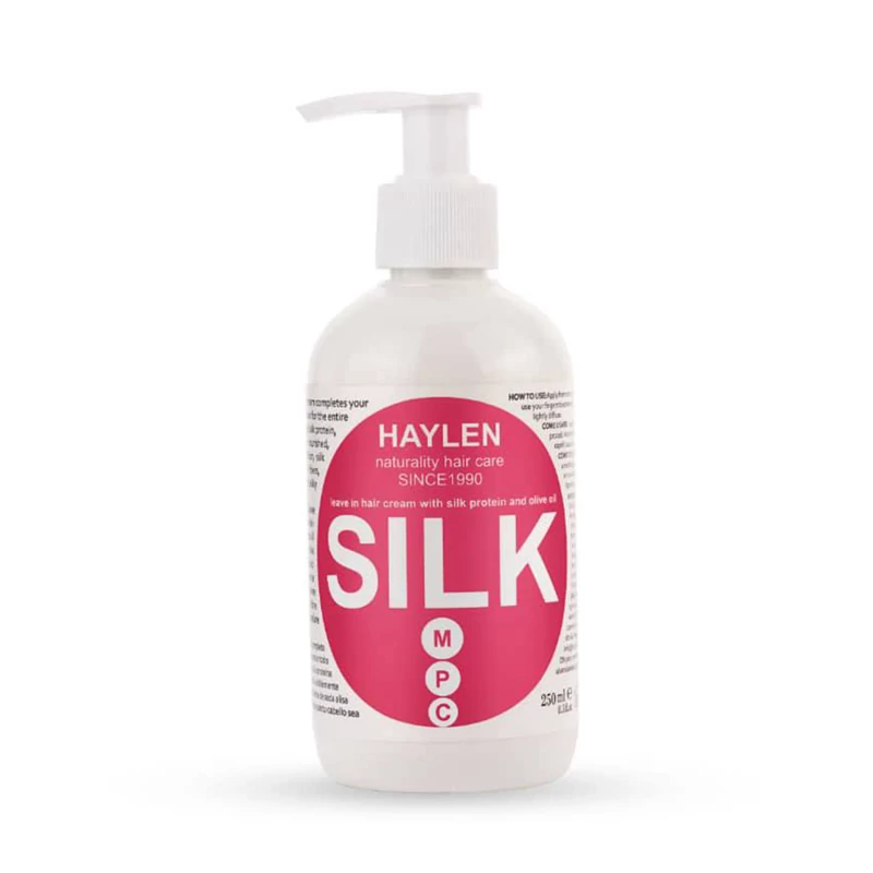 کرم مو هایلن HAYLEN مدل سیلک SILK بدون آبکشی