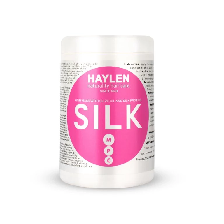ماسک مو بدون سولفات سیلک SILK هایلن HAYLEN