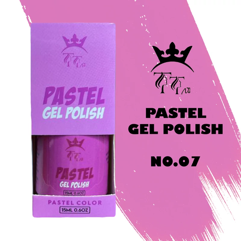 لاک ژل تی تی نی TTNI مدل PASTEL شماره 07