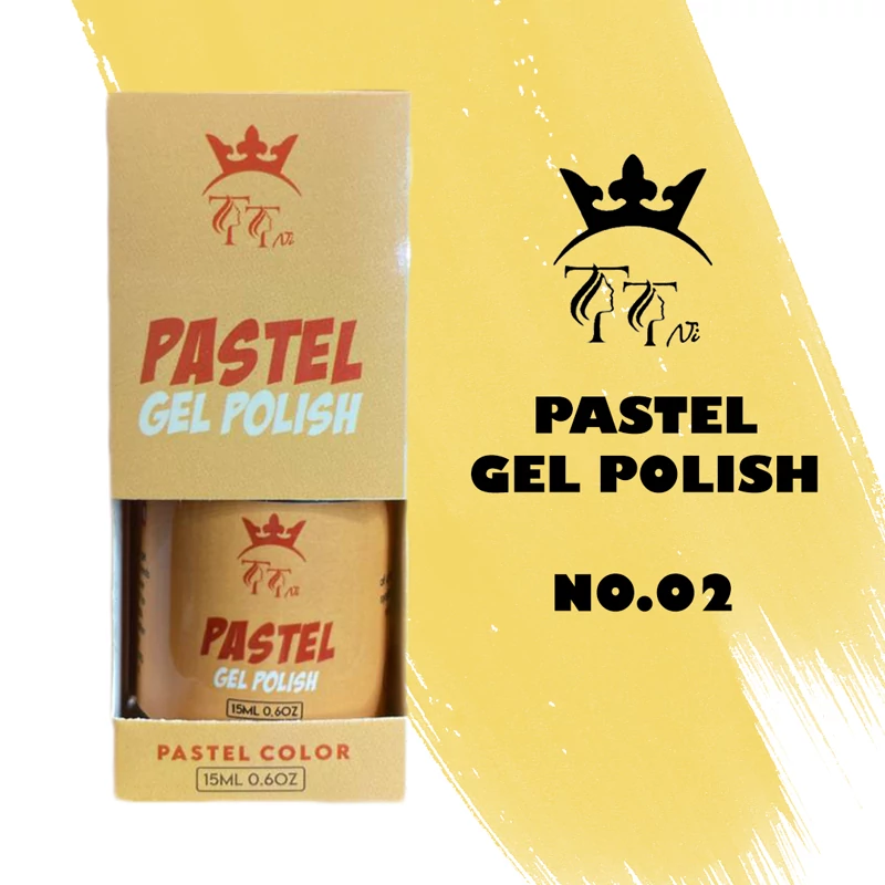لاک ژل تی تی نی TTNI مدل PASTEL شماره 02