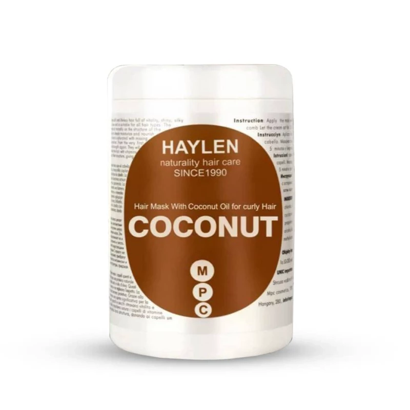 ماسک مو بدون سولفات نارگیل (COCONUT) هایلن (HAYLEN)